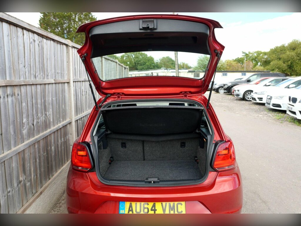 Volkswagen Polo 1.4 Tdi Bluemotion Tech Se Hatchback Ma Red #7