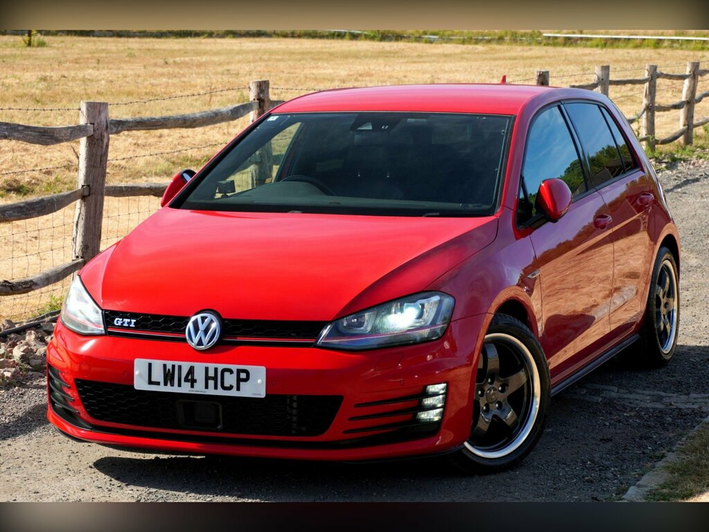 Volkswagen Golf 2.0 Tsi Bluemotion Tech Gti Hatchback D Red #3