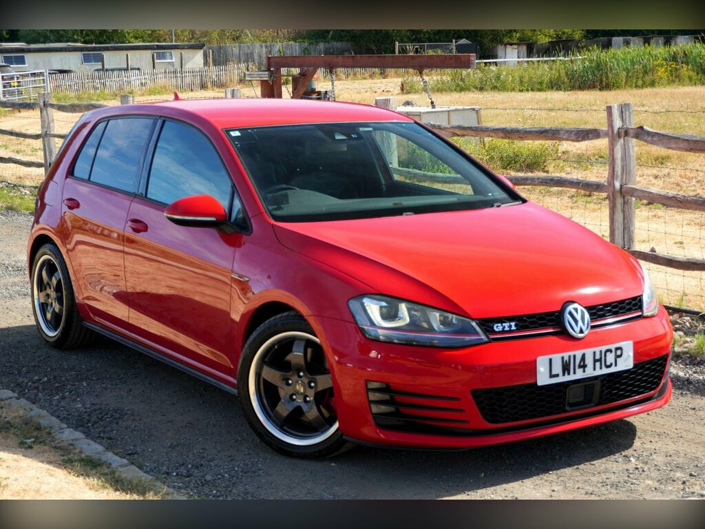 Volkswagen Golf 2.0 Tsi Bluemotion Tech Gti Hatchback D Red