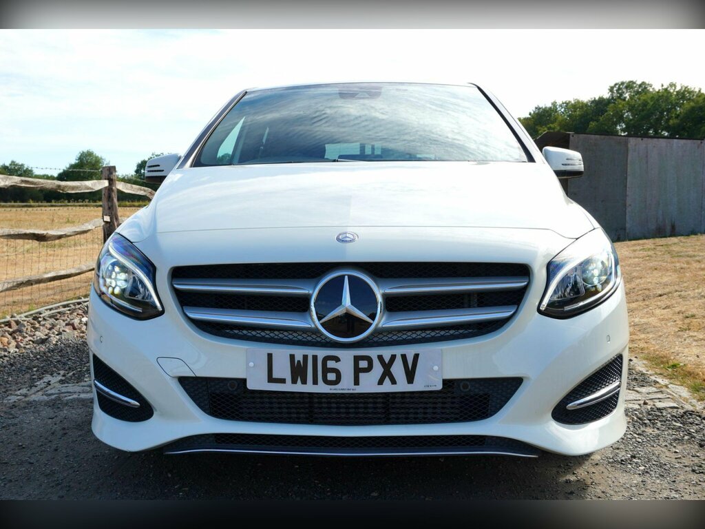 Mercedes-Benz B Class 1.6 B180 Sport Mpv 7G-dct Euro 6 Ss White #4