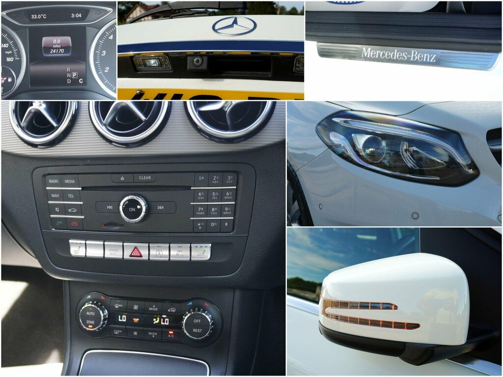 Mercedes-Benz B Class 1.6 B180 Sport Mpv 7G-dct Euro 6 Ss White #5
