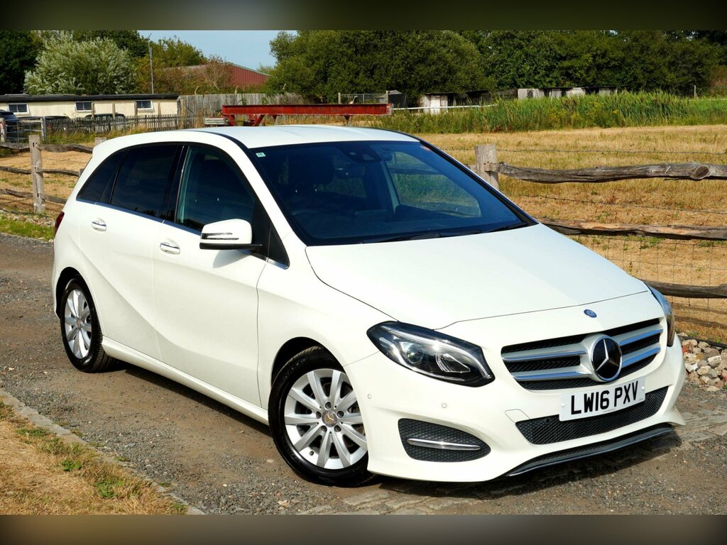 Mercedes-Benz B Class 1.6 B180 Sport Mpv 7G-dct Euro 6 Ss White