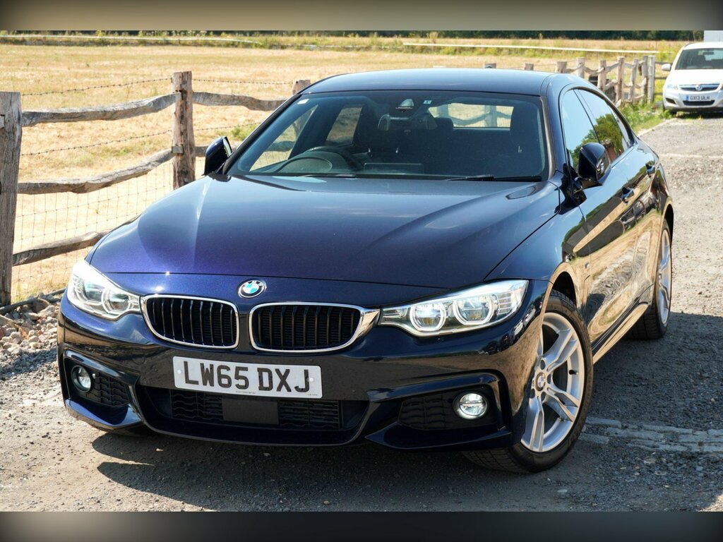 BMW 4 Series Gran Coupe 2.0 420I M Sport Hatchback Xdrive Black #3