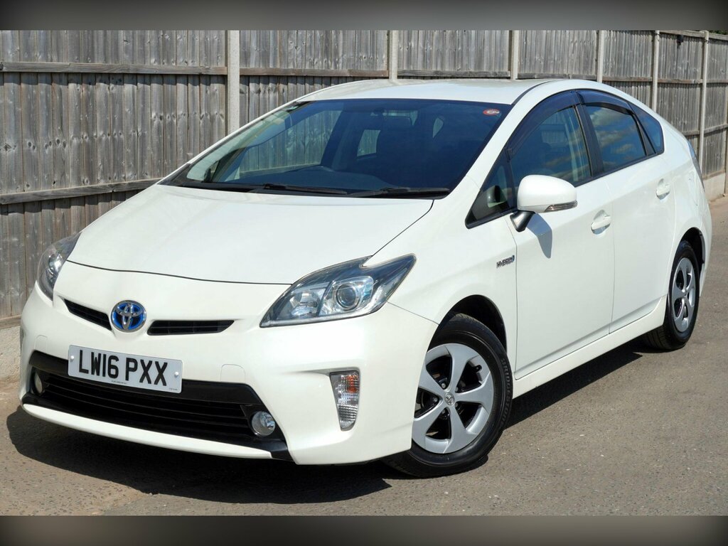 Toyota Prius 1.8 Vvt-h T3 Hatchback Hybrid Cvt Euro White #3