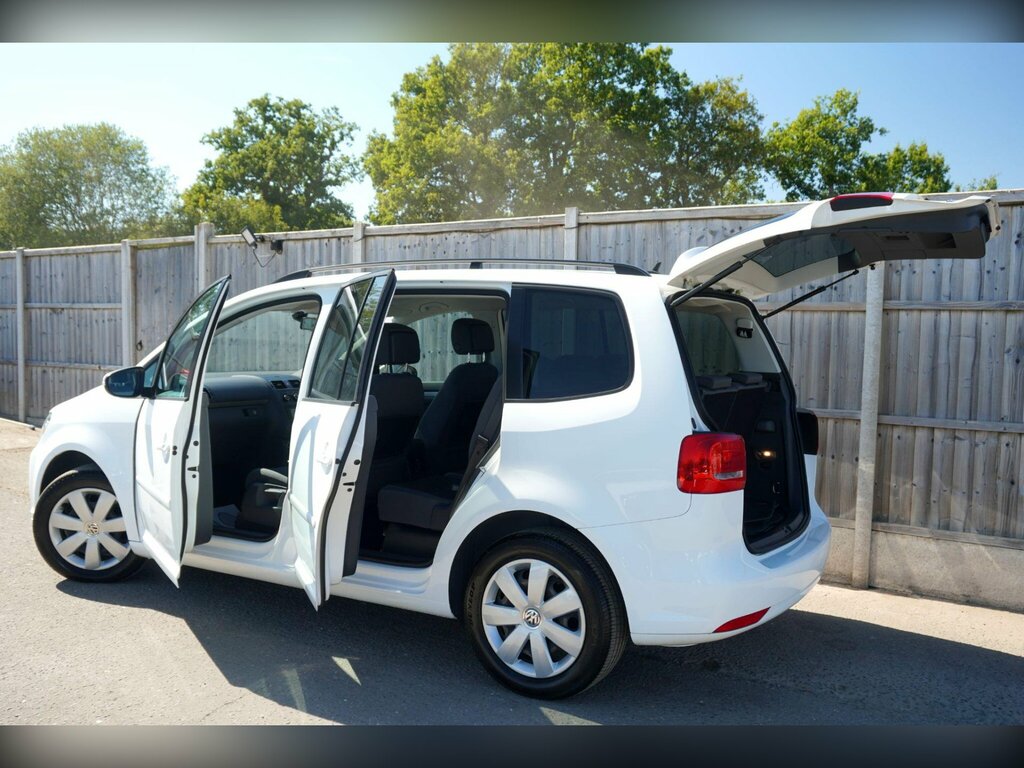 Volkswagen Touran 1.6 Tdi Se Euro 5 Blue #12