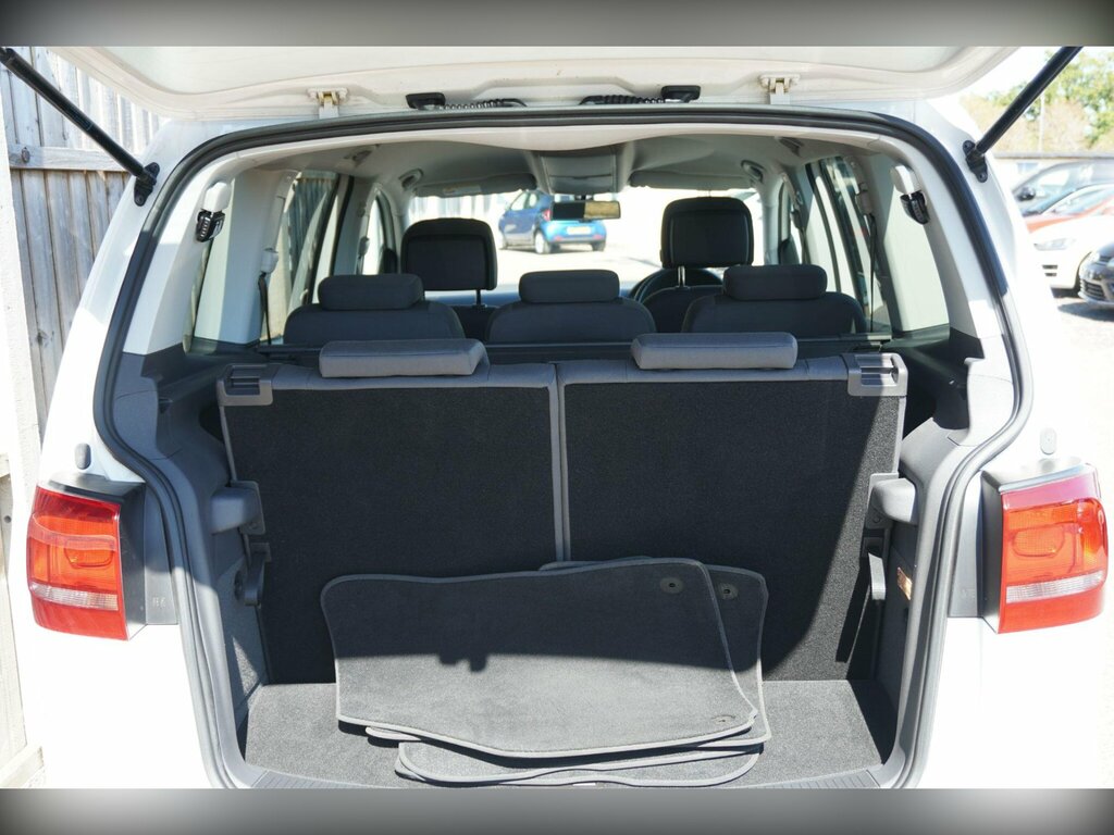 Volkswagen Touran 1.6 Tdi Se Euro 5 Blue #9