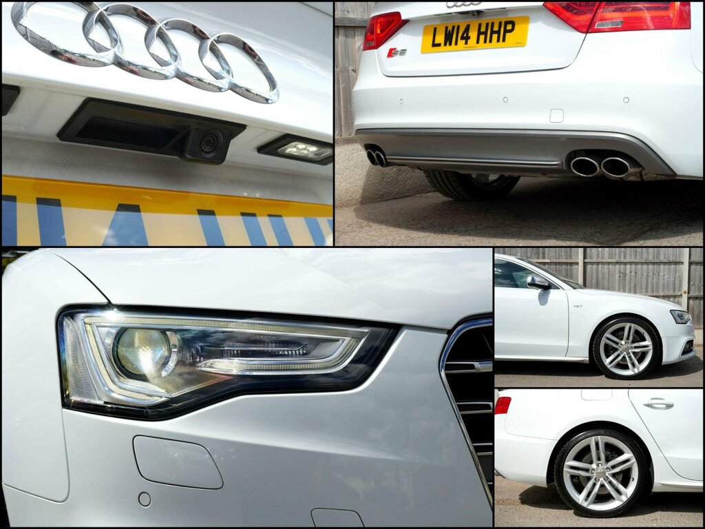 Audi S5 3.0 Tfsi V6 Sportback S Tronic Quattro LW14HHP White #6