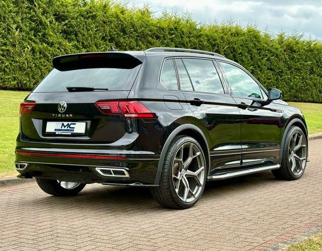 Volkswagen Tiguan 2.0 Tdi R-line Suv KO21EWJ Black #3