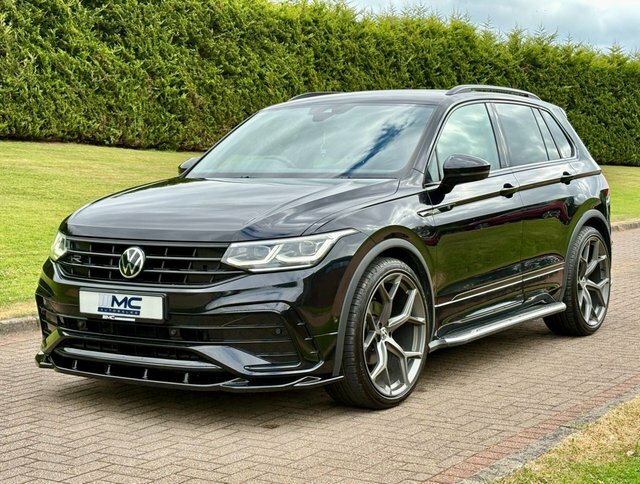 Volkswagen Tiguan 2.0 Tdi R-line Suv KO21EWJ Black #2