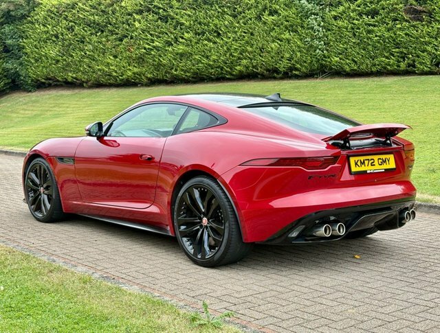 Jaguar F-Type 5.0 V8 R-dynamic Black Red #4