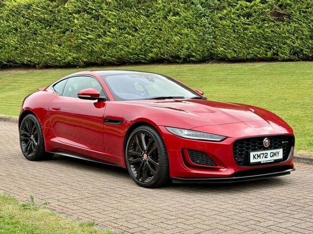 Jaguar F-Type 5.0 V8 R-dynamic Black Red