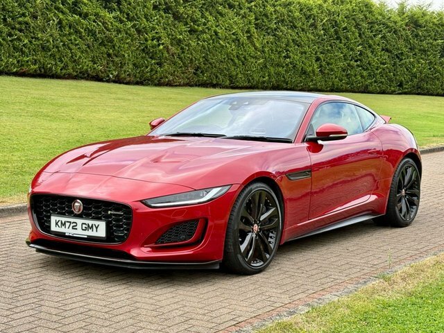 Jaguar F-Type 5.0 V8 R-dynamic Black Red #2