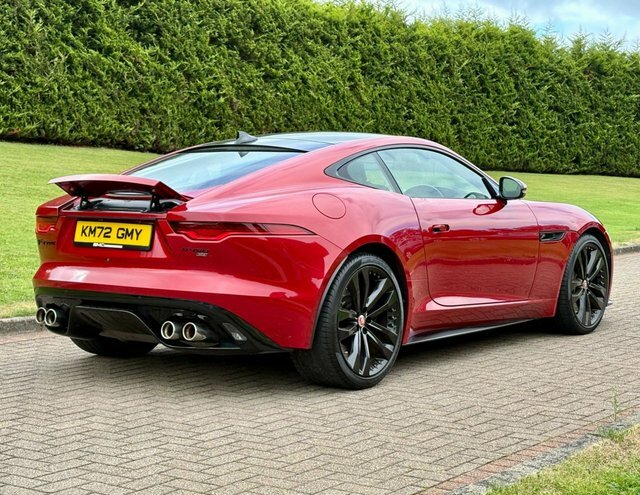 Jaguar F-Type 5.0 V8 R-dynamic Black Red #3
