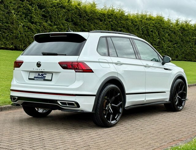Volkswagen Tiguan 2.0 Tdi R-line Suv White #3