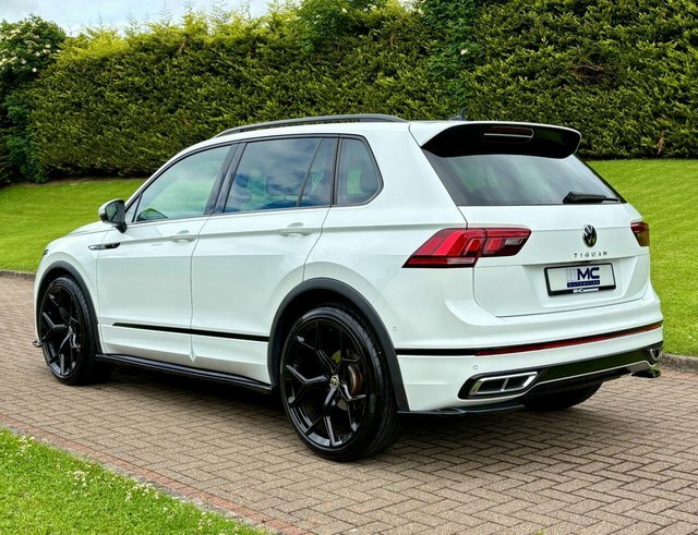 Volkswagen Tiguan 2.0 Tdi R-line Suv White #4