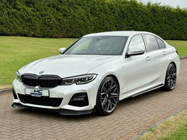 BMW 3 Series 2.0 320D Mht M White #2