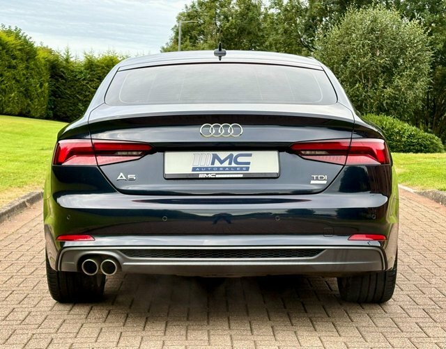 Audi A5 2.0 Tfsi S Line Sportback S Tronic Quattro Euro 6 Blue #9
