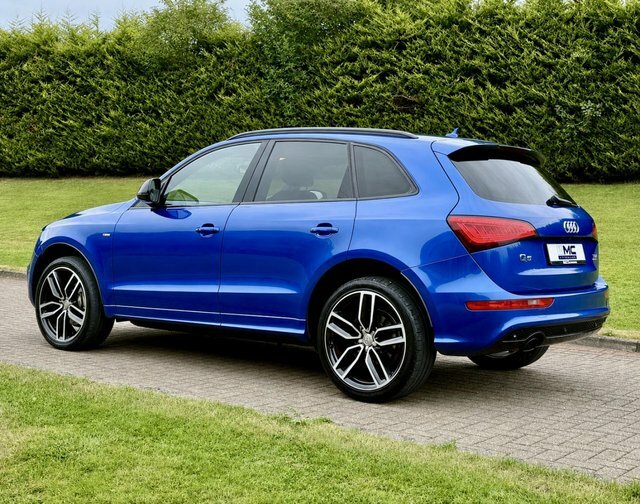 Audi Q5 2.0 Tdi S Line Blue #6