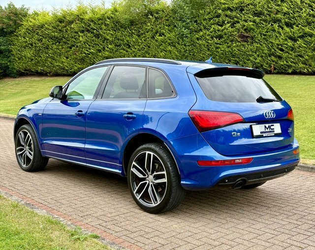 Audi Q5 2.0 Tdi S Line Blue #4
