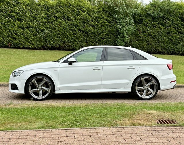 Audi A3 1.8 Tfsi S Line Saloon S Tronic Quattro Black #8