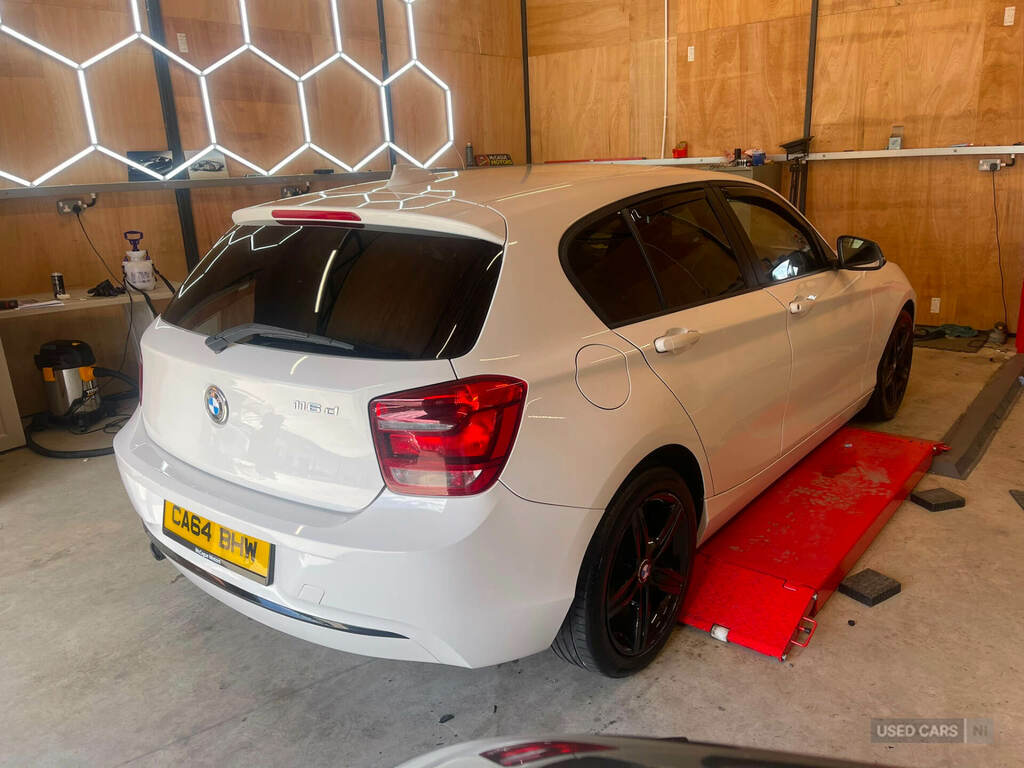 BMW 1 Series 118I M Sport White #7