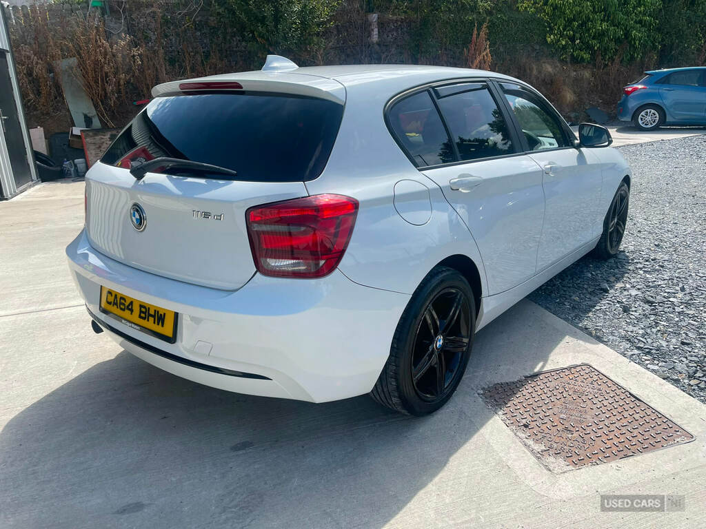 BMW 1 Series 118I M Sport White #5