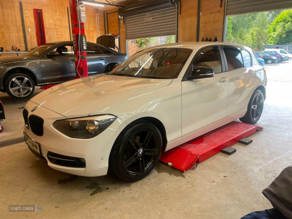 BMW 1 Series 118I M Sport White #9