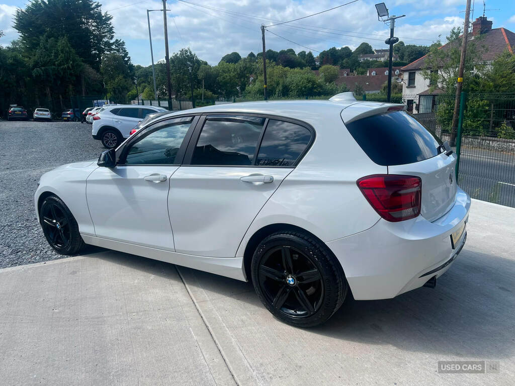 BMW 1 Series 118I M Sport White #4