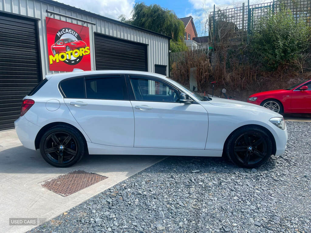 BMW 1 Series 118I M Sport White #3
