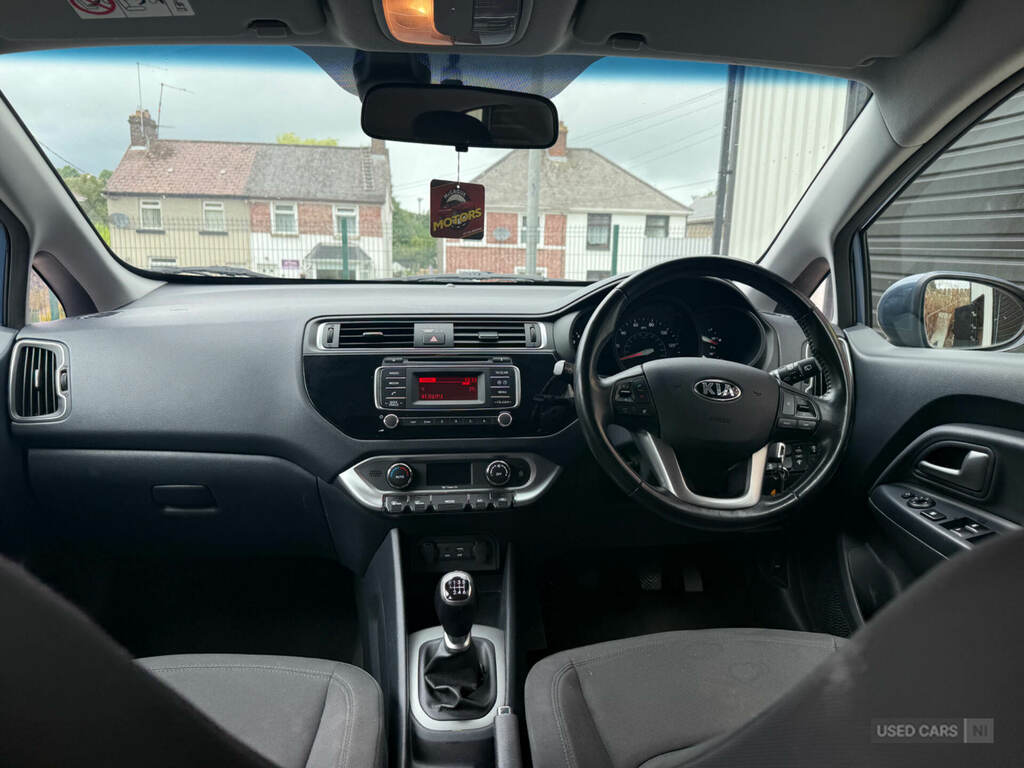 Kia RIO 1.25 1 Hatchback Euro 5 84 Bhp Black #9