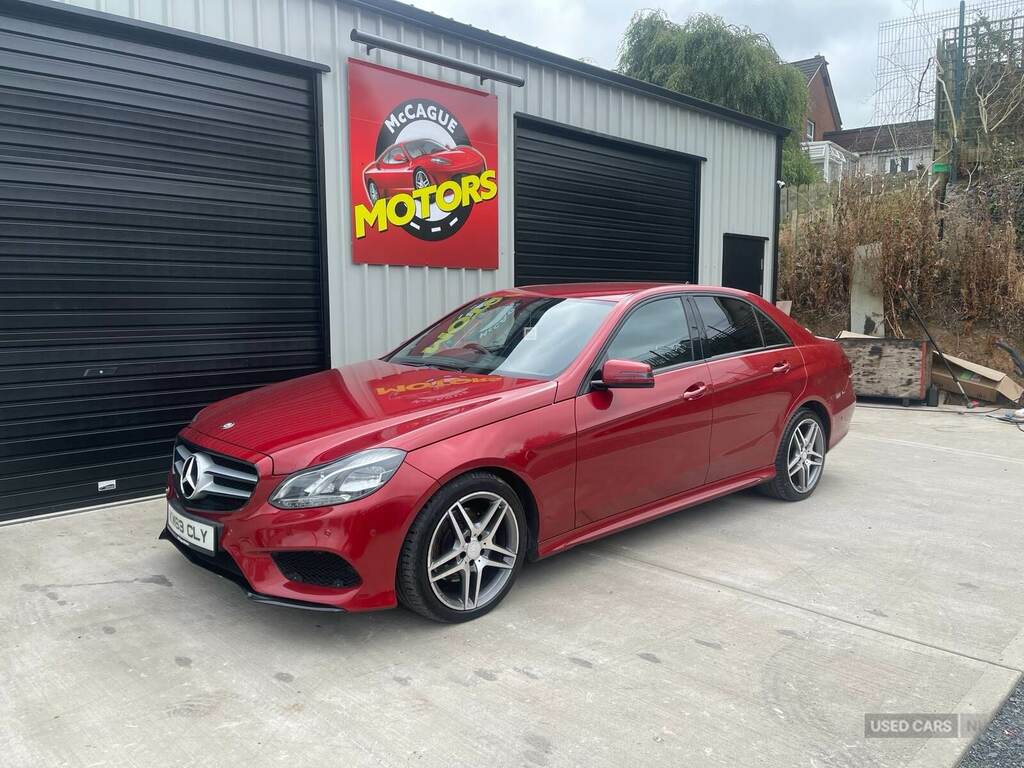 Mercedes-Benz E Class E250 Cdi Amg Sport 7G-tronic Red #2