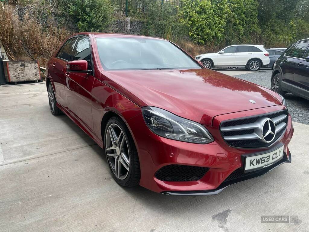 Mercedes-Benz E Class E250 Cdi Amg Sport 7G-tronic Red #4