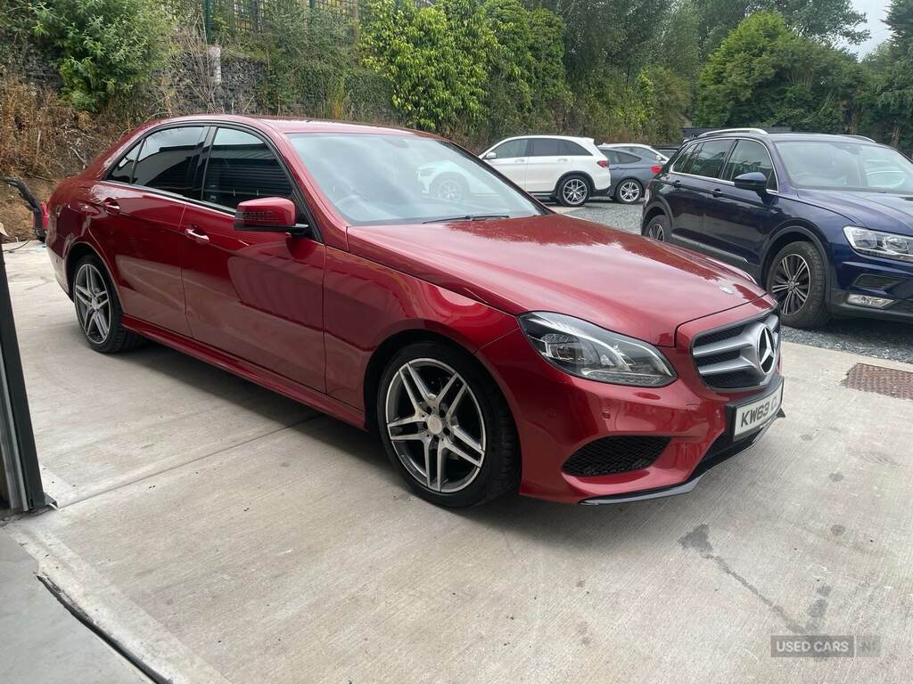 Mercedes-Benz E Class E250 Cdi Amg Sport 7G-tronic Red #5