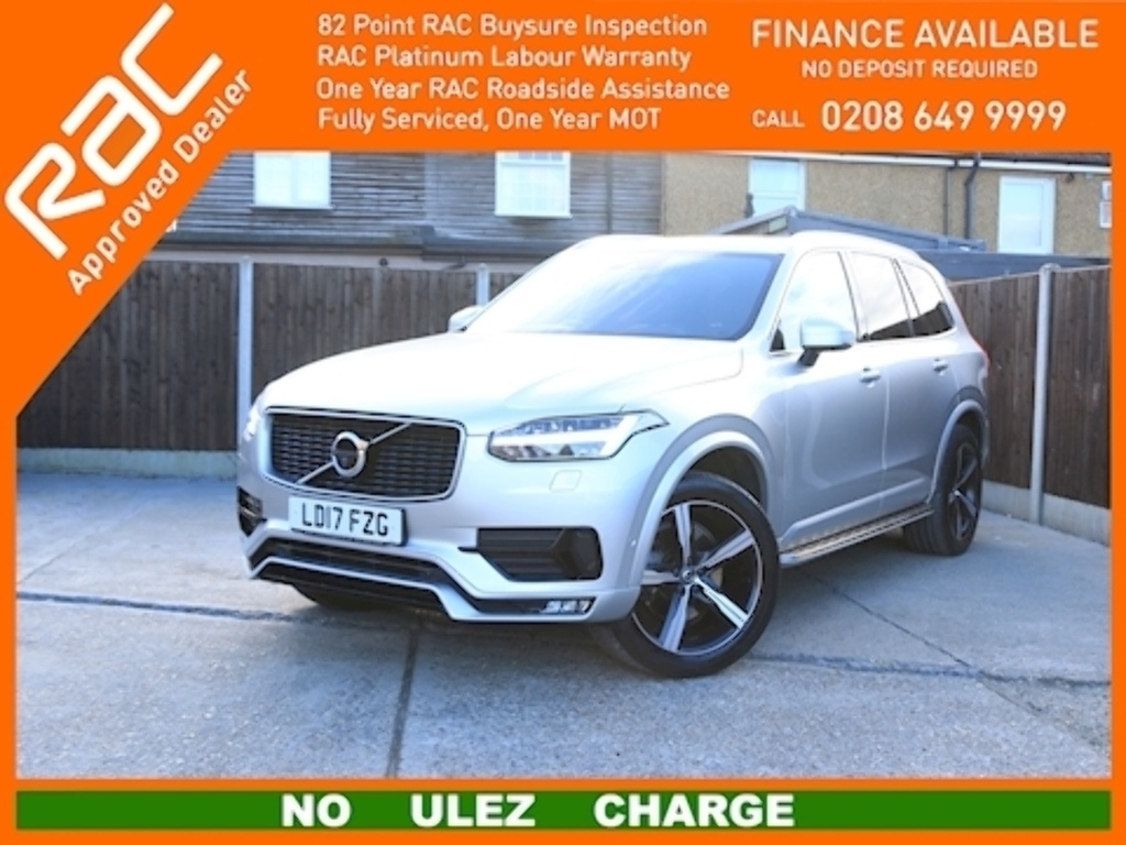 Volvo XC90 D5 Powerpulse R-design Silver