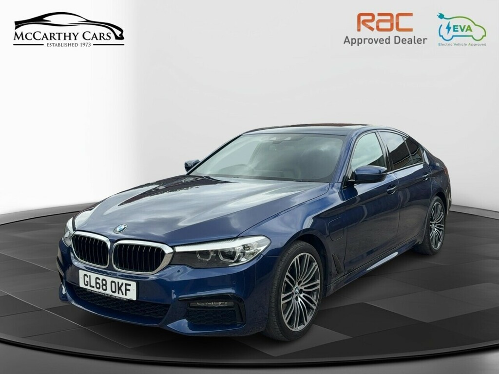 BMW 5 Series 530E M Sport Blue