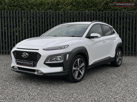Hyundai Kona 1.0 T-gdi Blue White