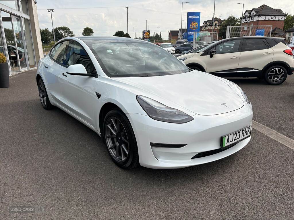 Tesla Model 3 Long Range Rwd AJ23RHK White #6