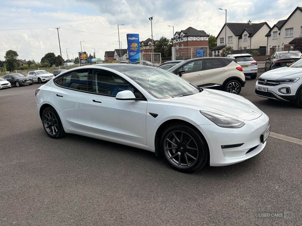 Tesla Model 3 Long Range Rwd AJ23RHK White #5