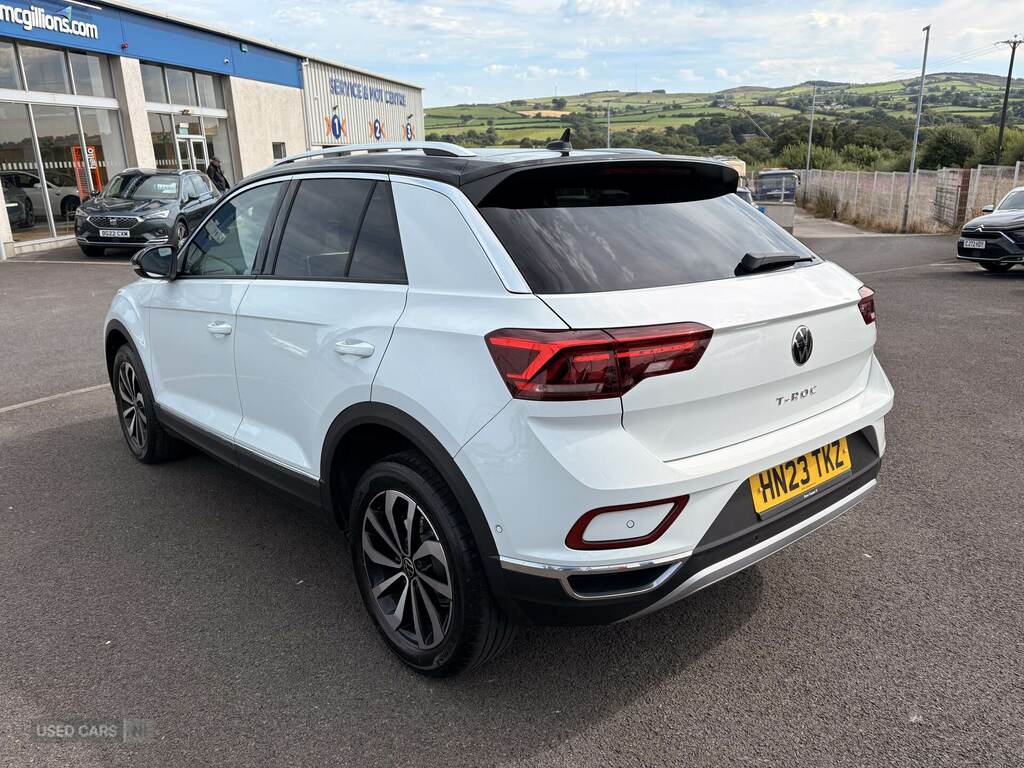 Volkswagen T-Roc 1.5 Tsi Style Dsg White #6
