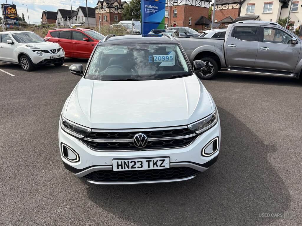 Volkswagen T-Roc 1.5 Tsi Style Dsg White #2