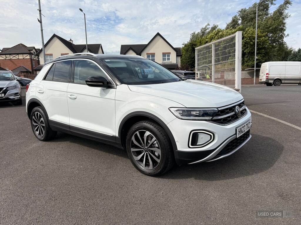 Volkswagen T-Roc 1.5 Tsi Style Dsg White #4