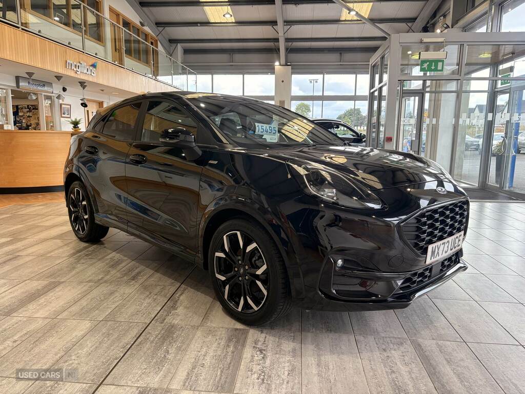 Ford Puma 1.0 Ecoboost Hybrid Mhev St-line X Black #2