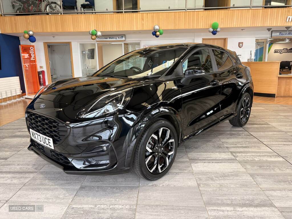 Ford Puma 1.0 Ecoboost Hybrid Mhev St-line X Black