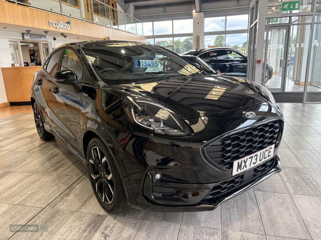 Ford Puma 1.0 Ecoboost Hybrid Mhev St-line X Black #3