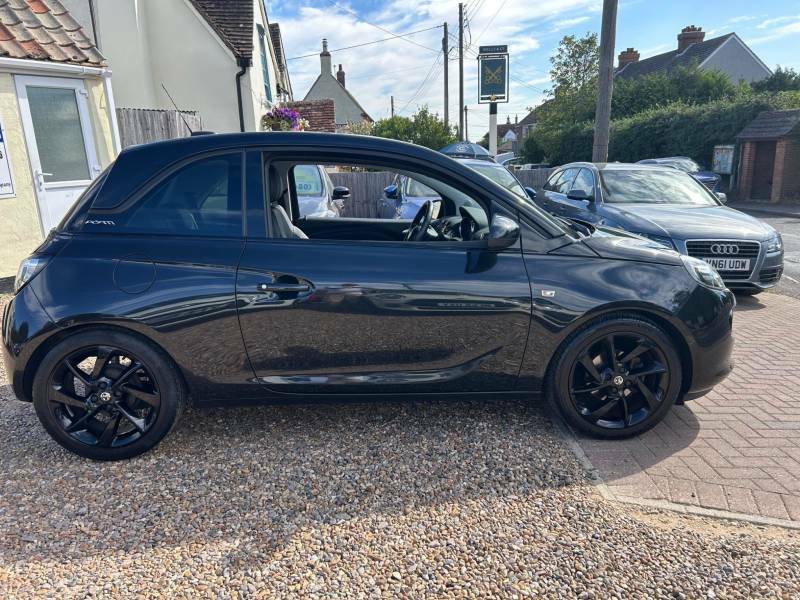 Vauxhall Adam 1.2I Ecoflex Energised Euro 6 Ss - 2017 66 BC66XTS Black #2