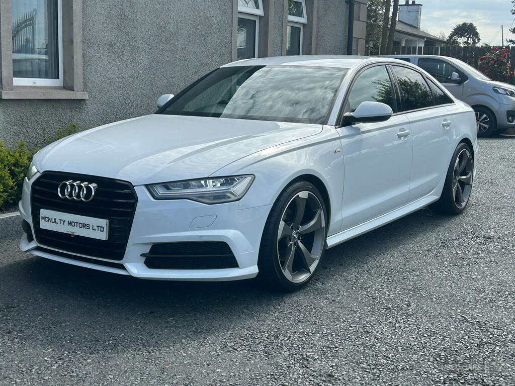 Audi A6 2.0 Tdi Ultra S Line White #4