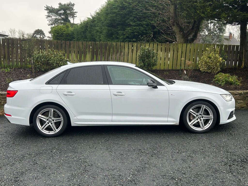 Audi A4 2.0 Tdi 190 S Line S Tronic White #2