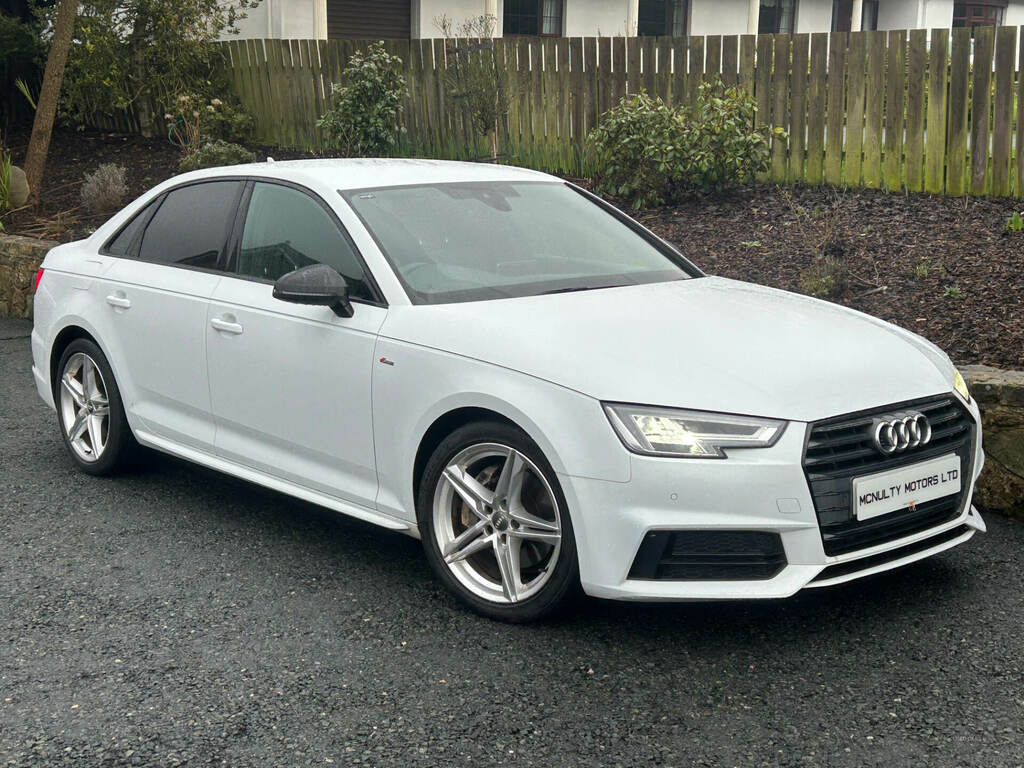Audi A4 2.0 Tdi 190 S Line S Tronic White