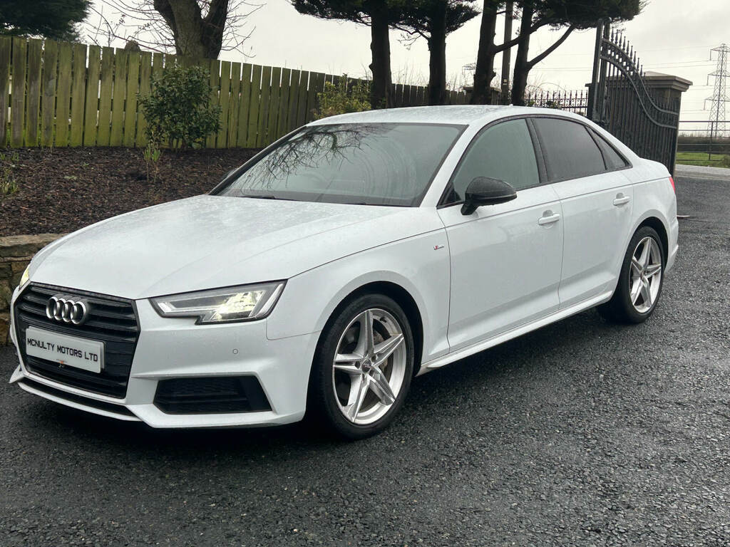 Audi A4 2.0 Tdi 190 S Line S Tronic White #5