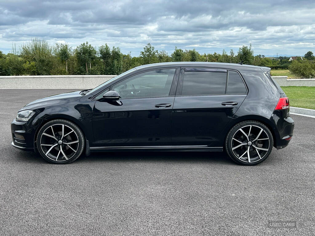 Volkswagen Golf 2.0 Tdi R-line Black #5